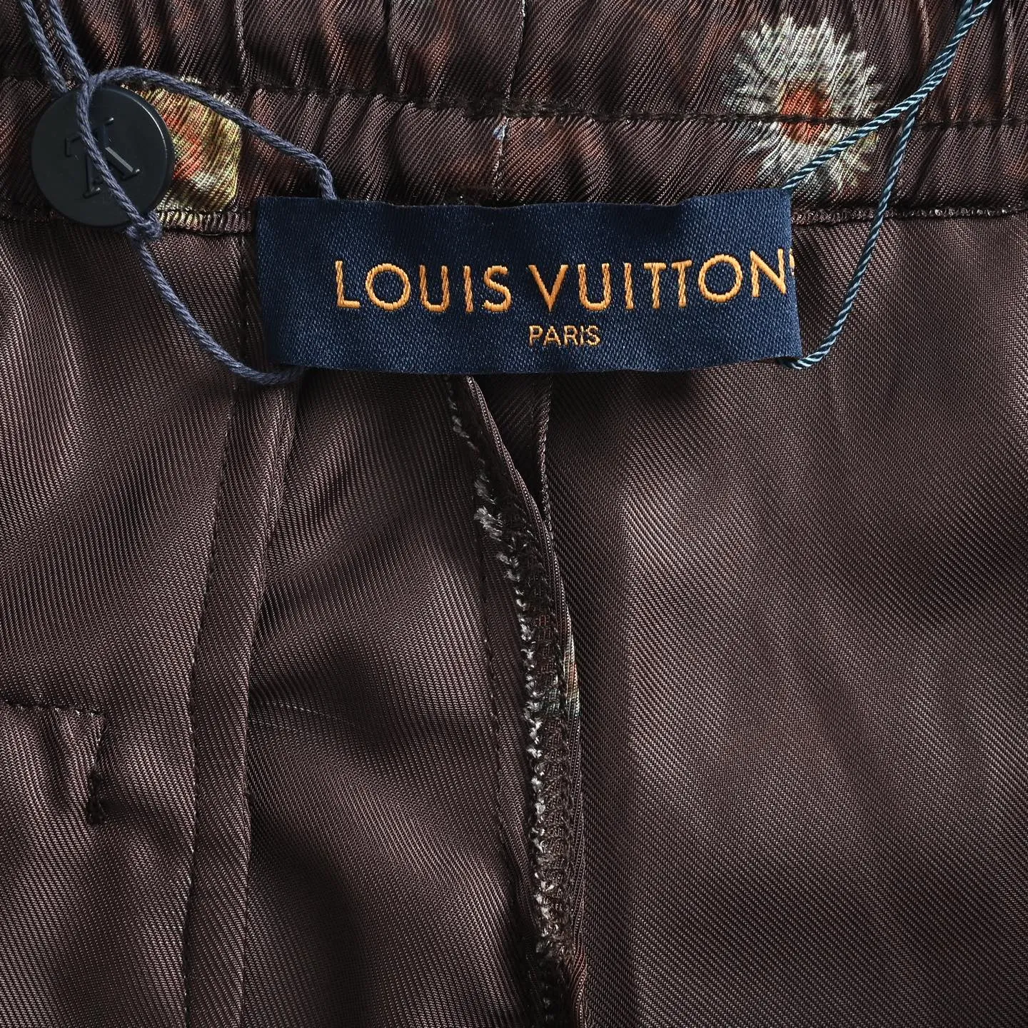Louis Vuitton/Louis Vuitton 26ss presbyopia daisy all-over printed suit shorts